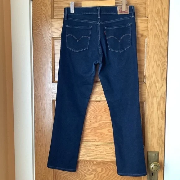 LEVI'S 314 Shaping Straight Jeans Size 29 - Picture 3 of 11